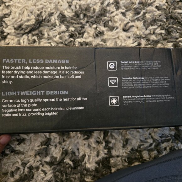 💖 NEW One Step Hot Air Brush Hair Dryer and Styler - Picture 3 of 5